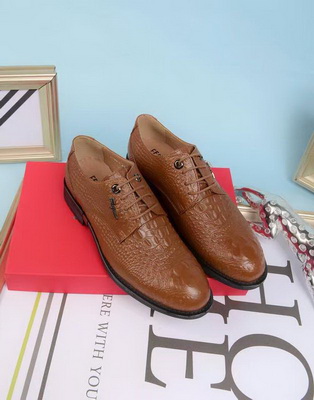 Salvatore Ferragamo Business Men Shoes--028